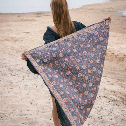 Sciarpa Indiana - Miraj Indigo