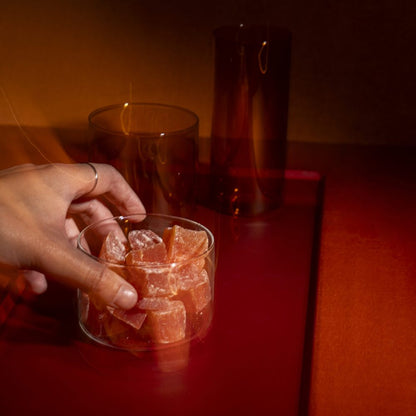 VASSOIO STORM ROSSO - Vassoio 20x20 cm - colore ROSSO - Design: Ivan feat.kn