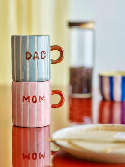 Tazza LOVE DAD - Gres azzurro