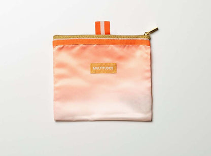 Pochette in raso plissettato - modello NUDE