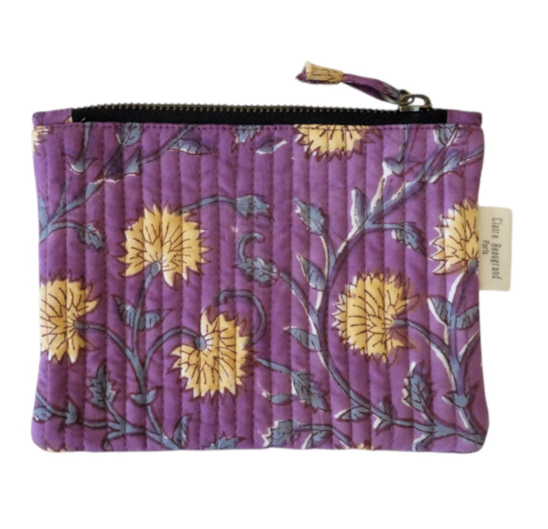 Piccola pochette - in cotone stampato n. 87