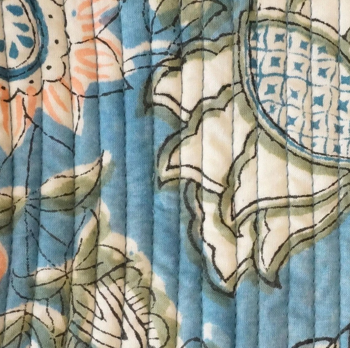 Piccola pochette - in cotone stampato n. 95