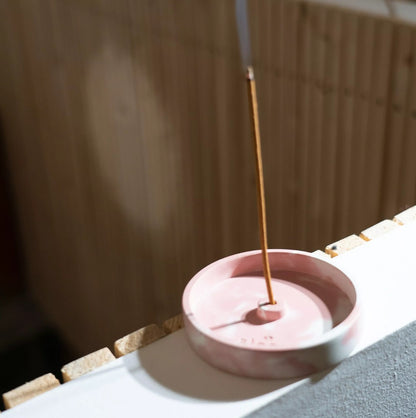 Bloom - Portaincenso in cemento artigianale - colori vari