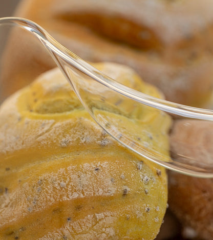 SHAPELESS - Portapane in vetro borosilicato - Knindustrie