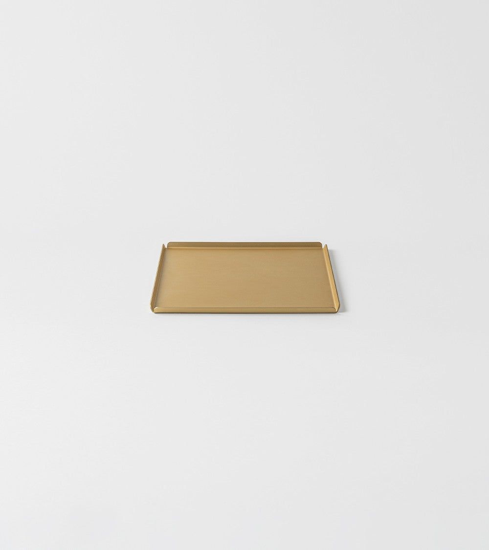 VASSOIO STORM CHAMPAGNE - Vassoio 20x20 cm - color CHAMPAGNE - Design: Ivan feat.kn