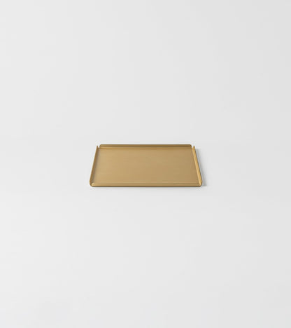 VASSOIO STORM CHAMPAGNE - Vassoio 20x20 cm - color CHAMPAGNE - Design: Ivan feat.kn