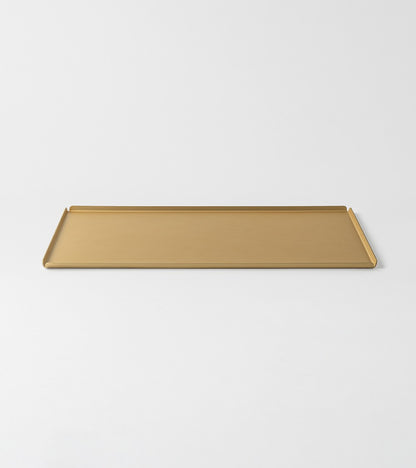VASSOIO STORM CHAMPAGNE - Vassoio 40x20 cm - color CHAMPAGNE - Design: Ivan feat.kn