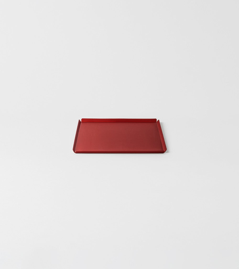 VASSOIO STORM ROSSO - Vassoio 20x20 cm - colore ROSSO - Design: Ivan feat.kn