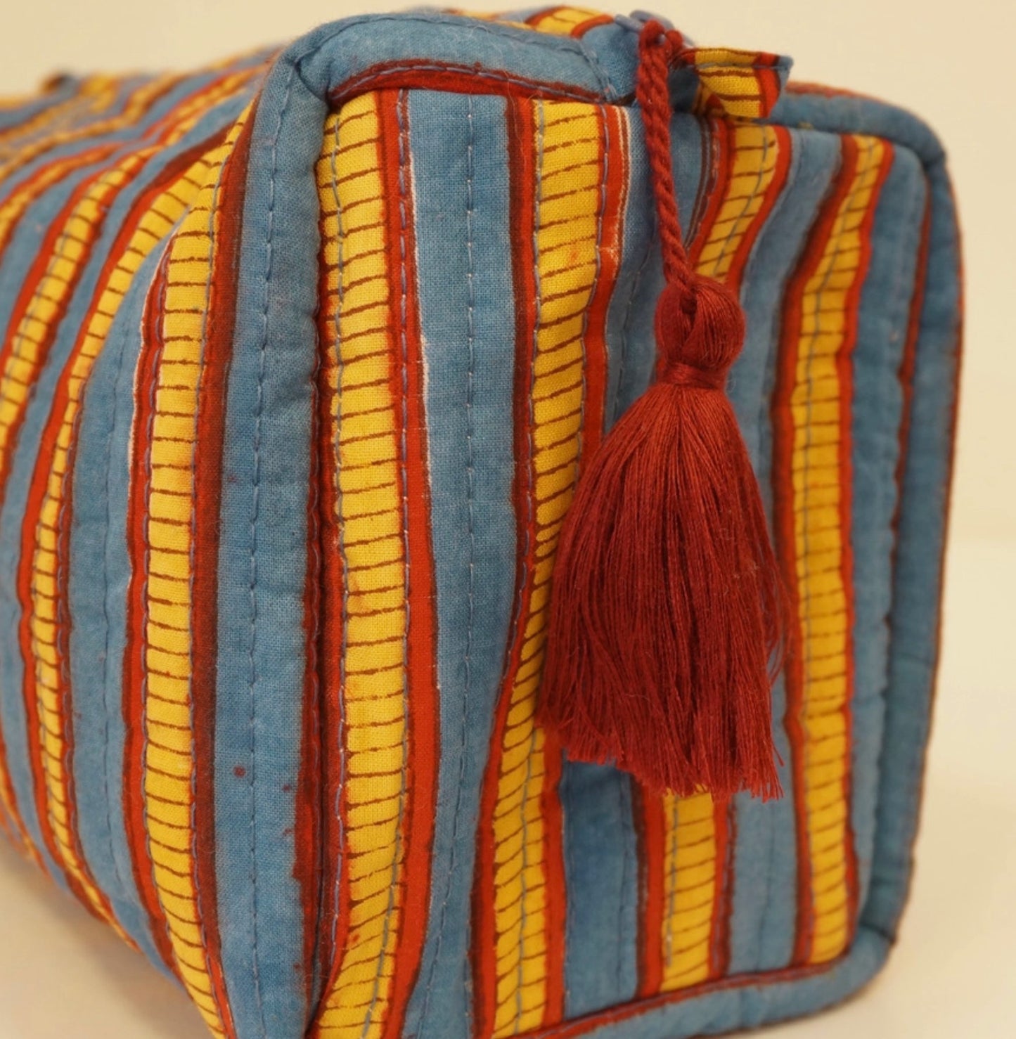 Beauty case in cotone stampato n. 43