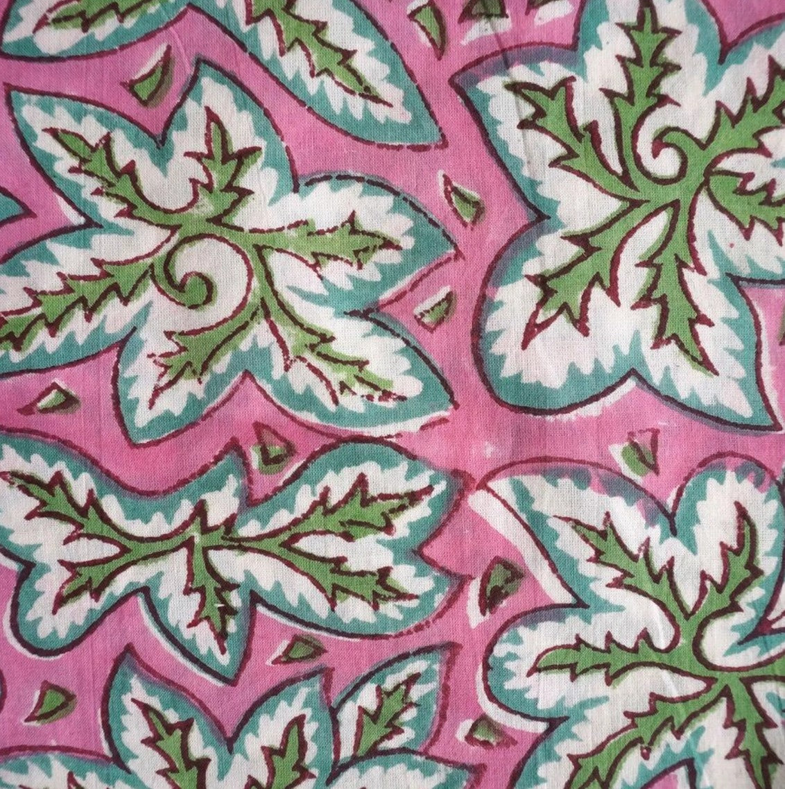 Beauty case in cotone stampato n. 17