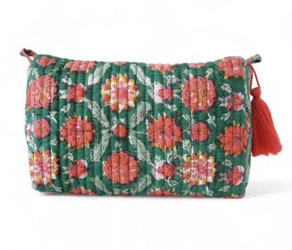 Beauty case in cotone stampato n. 68