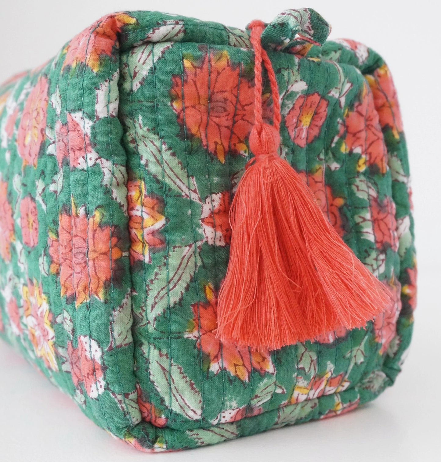 Beauty case in cotone stampato n. 68