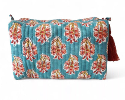 Beauty case in cotone stampato n. 83