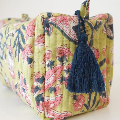 Beauty case in cotone stampato n. 84