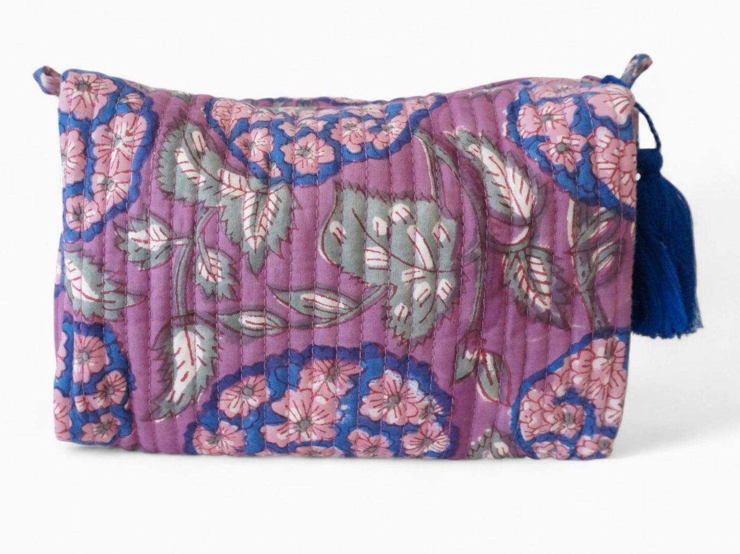 Beauty case in cotone stampato n. 89